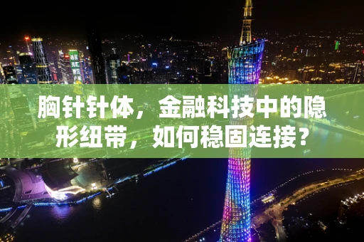 胸针针体，金融科技中的隐形纽带，如何稳固连接？