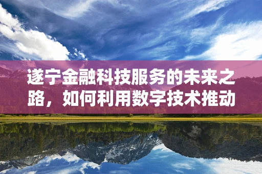 遂宁金融科技服务的未来之路，如何利用数字技术推动普惠金融？
