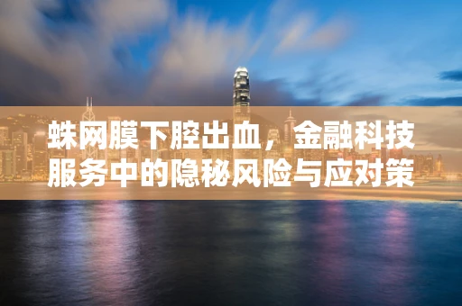 蛛网膜下腔出血，金融科技服务中的隐秘风险与应对策略