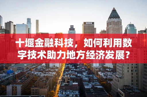 十堰金融科技，如何利用数字技术助力地方经济发展？