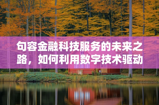 句容金融科技服务的未来之路，如何利用数字技术驱动地方经济？