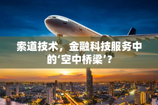 索道技术，金融科技服务中的‘空中桥梁’？