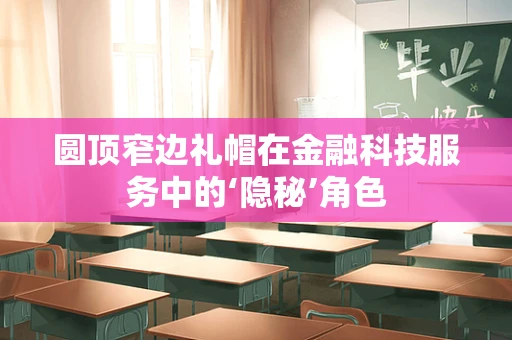 圆顶窄边礼帽在金融科技服务中的‘隐秘’角色