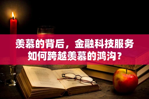 羡慕的背后，金融科技服务如何跨越羡慕的鸿沟？