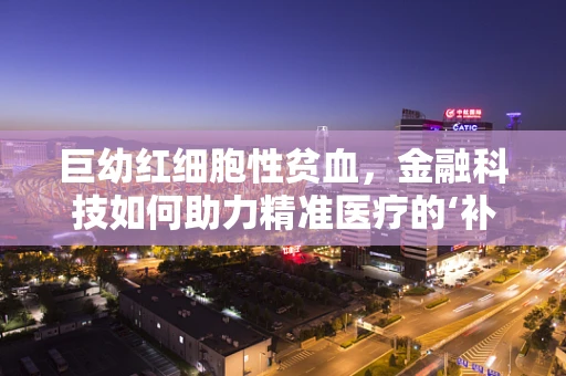 巨幼红细胞性贫血，金融科技如何助力精准医疗的‘补血’之路？