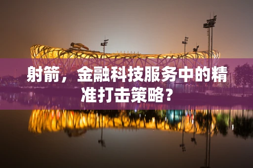 射箭，金融科技服务中的精准打击策略？