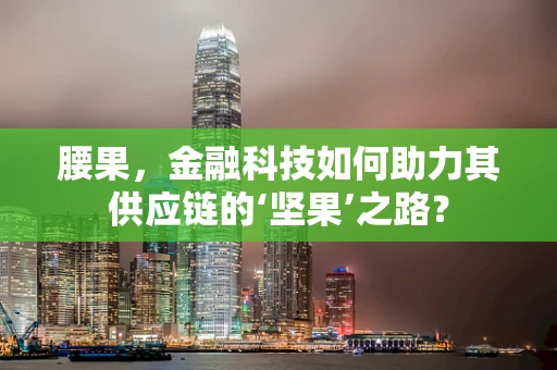 腰果，金融科技如何助力其供应链的‘坚果’之路？