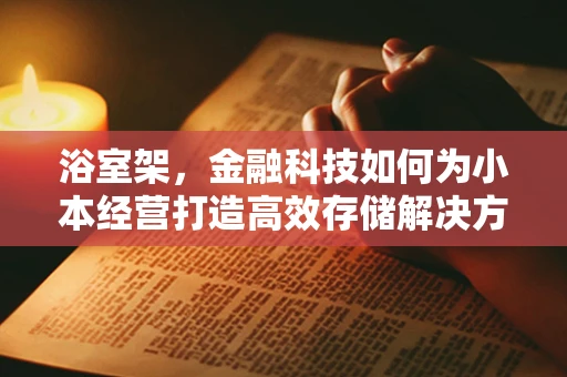 浴室架，金融科技如何为小本经营打造高效存储解决方案？
