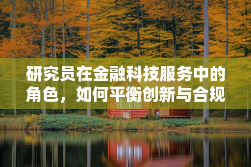 研究员在金融科技服务中的角色，如何平衡创新与合规？