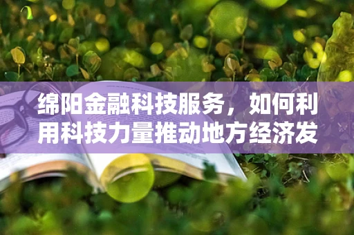 绵阳金融科技服务，如何利用科技力量推动地方经济发展？