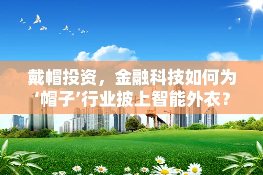 戴帽投资，金融科技如何为‘帽子’行业披上智能外衣？