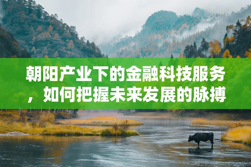 朝阳产业下的金融科技服务，如何把握未来发展的脉搏？