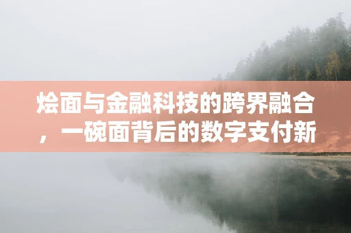 烩面与金融科技的跨界融合，一碗面背后的数字支付新趋势？