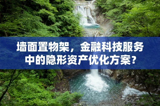 墙面置物架，金融科技服务中的隐形资产优化方案？