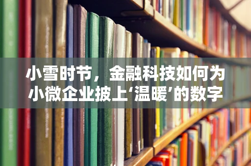 小雪时节，金融科技如何为小微企业披上‘温暖’的数字外衣？