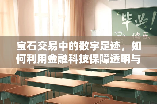 宝石交易中的数字足迹，如何利用金融科技保障透明与安全？