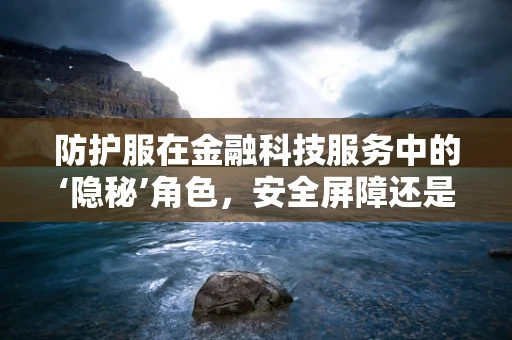 防护服在金融科技服务中的‘隐秘’角色，安全屏障还是多余之举？