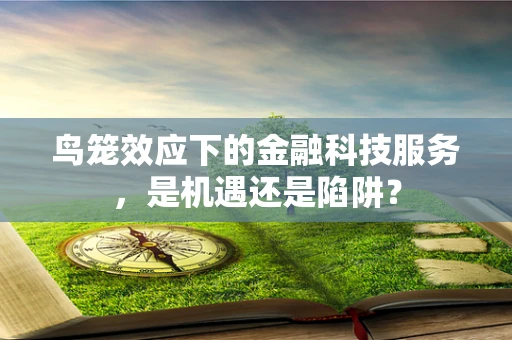 鸟笼效应下的金融科技服务，是机遇还是陷阱？