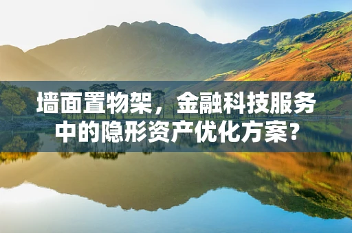墙面置物架，金融科技服务中的隐形资产优化方案？