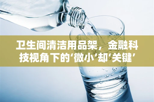卫生间清洁用品架，金融科技视角下的‘微小’却‘关键’的解决方案？