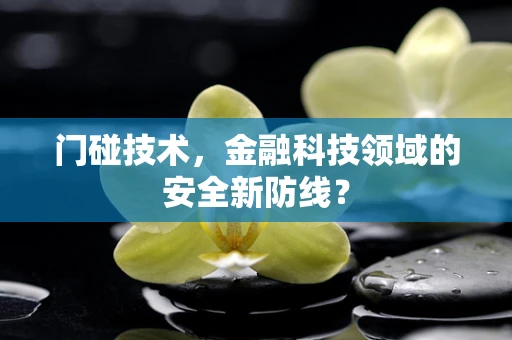 门碰技术，金融科技领域的安全新防线？