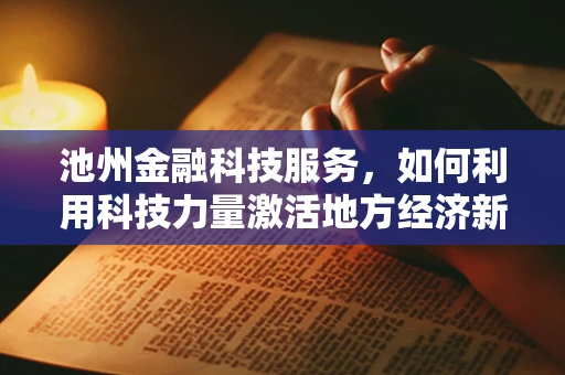 池州金融科技服务，如何利用科技力量激活地方经济新活力？