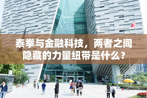 泰拳与金融科技，两者之间隐藏的力量纽带是什么？