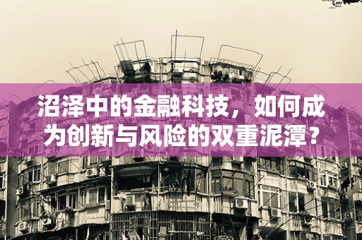 沼泽中的金融科技，如何成为创新与风险的双重泥潭？
