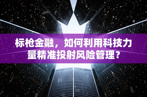 标枪金融，如何利用科技力量精准投射风险管理？