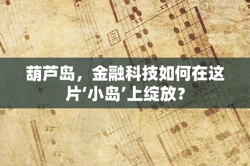 葫芦岛，金融科技如何在这片‘小岛’上绽放？