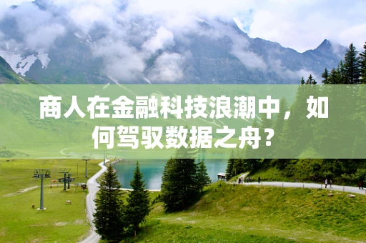 商人在金融科技浪潮中，如何驾驭数据之舟？