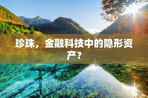 珍珠，金融科技中的隐形资产？