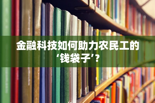 金融科技如何助力农民工的‘钱袋子’？