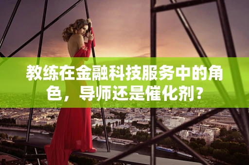 教练在金融科技服务中的角色，导师还是催化剂？