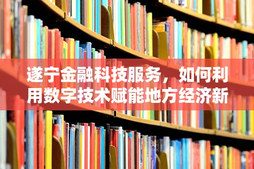 遂宁金融科技服务，如何利用数字技术赋能地方经济新增长？