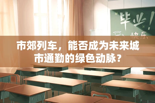 市郊列车，能否成为未来城市通勤的绿色动脉？