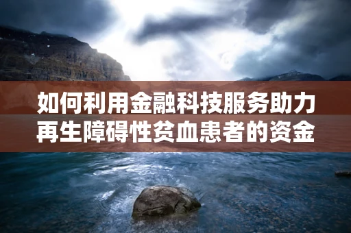 如何利用金融科技服务助力再生障碍性贫血患者的资金筹集？