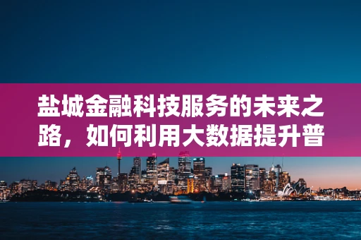 盐城金融科技服务的未来之路，如何利用大数据提升普惠金融的深度？
