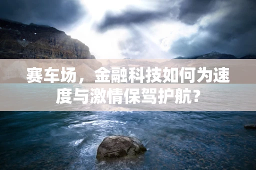 赛车场，金融科技如何为速度与激情保驾护航？