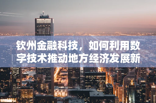 钦州金融科技，如何利用数字技术推动地方经济发展新引擎？