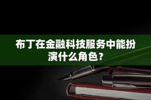 布丁在金融科技服务中能扮演什么角色？