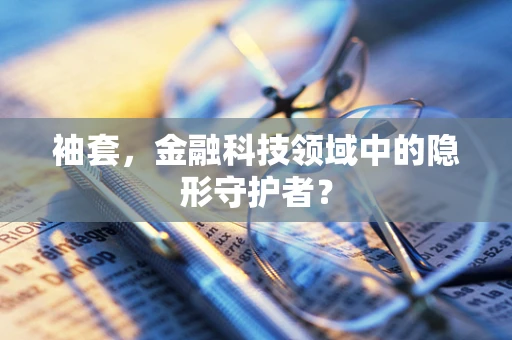 袖套，金融科技领域中的隐形守护者？