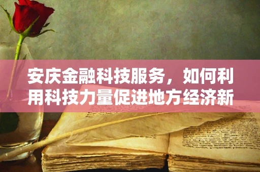 安庆金融科技服务，如何利用科技力量促进地方经济新发展？