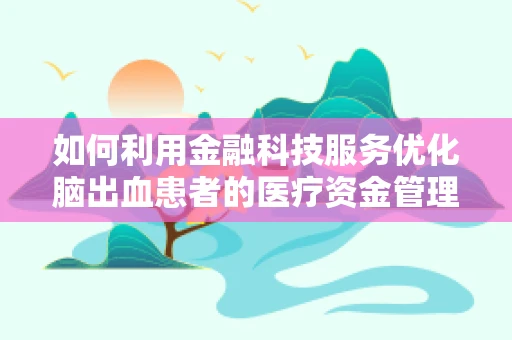 如何利用金融科技服务优化脑出血患者的医疗资金管理？