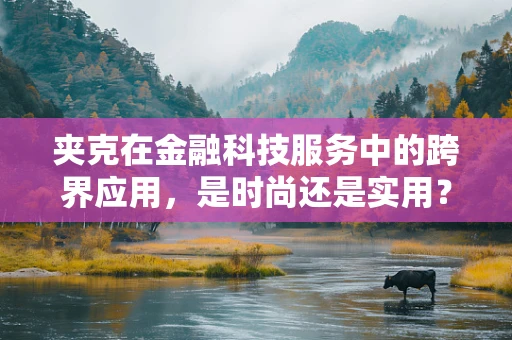 夹克在金融科技服务中的跨界应用，是时尚还是实用？