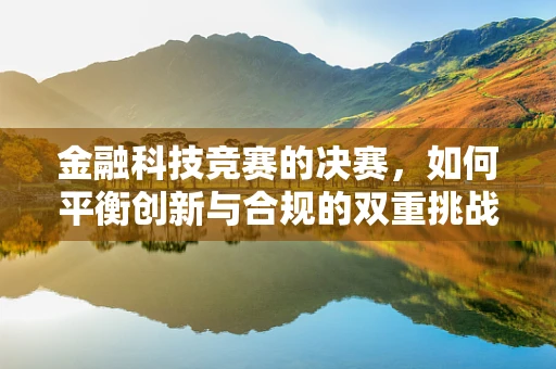 金融科技竞赛的决赛，如何平衡创新与合规的双重挑战？