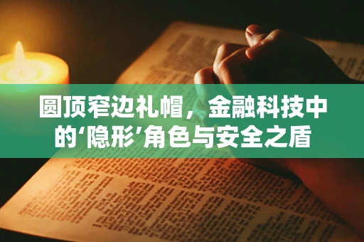圆顶窄边礼帽，金融科技中的‘隐形’角色与安全之盾