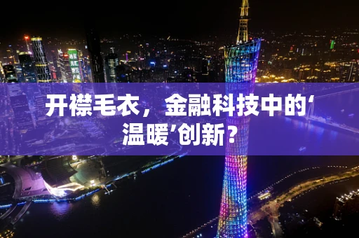 开襟毛衣，金融科技中的‘温暖’创新？