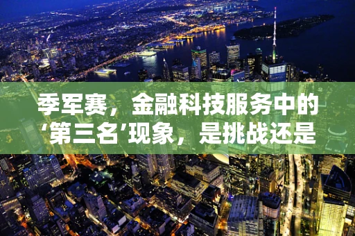 季军赛，金融科技服务中的‘第三名’现象，是挑战还是机遇？