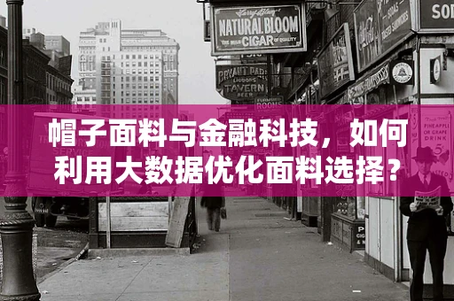 帽子面料与金融科技，如何利用大数据优化面料选择？